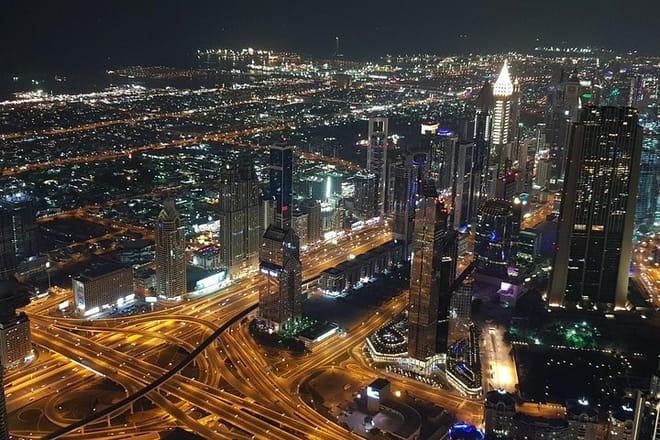 vew from burj khalifa