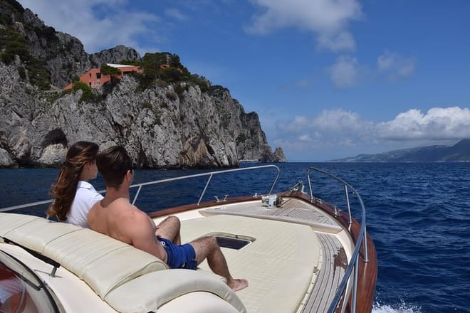 2) Private boat tour to Capri from Sorrento on 38 feet Apreamare photo 5