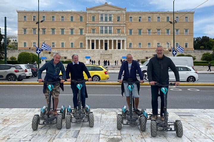Modern Athens Electric ATV Scooter Tour