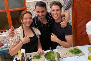 Cooking class with Yassine & Mom