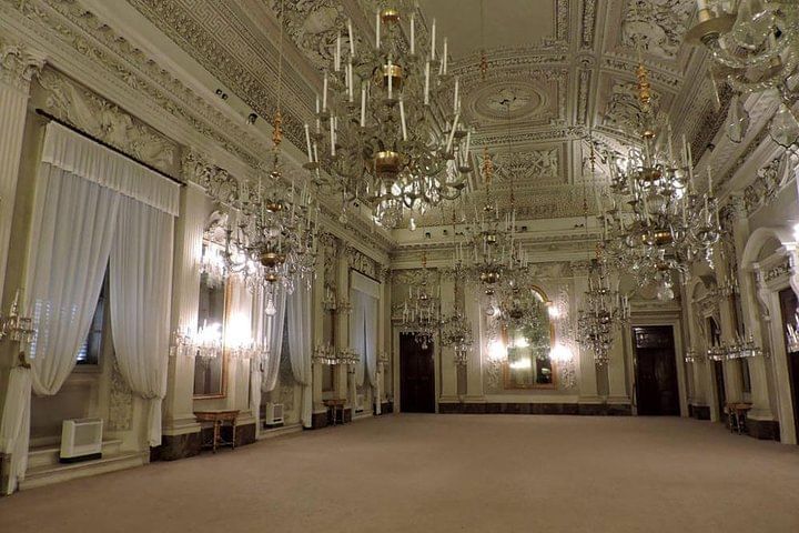 View of one of the halls of Palazzo Pitti,the 