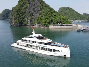 Symphony Cruise Halong Bay Day Tour – Pickup from Halong