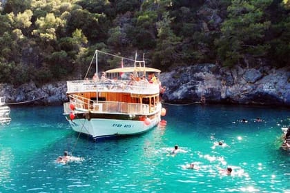 Butterfly Valley Boat tour with Lunch and Transfer from Fethiye