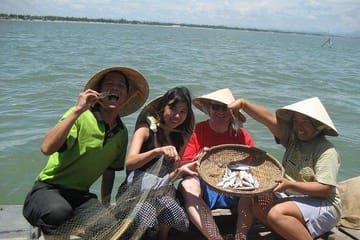 Entry Ticket: Basket Boat Ride in Cam Thanh Coconut forest