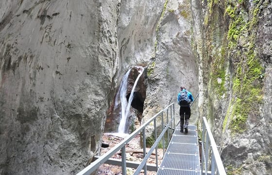 Small-Group Day Trip to the Epic 7 Ladders Canyon from Brasov