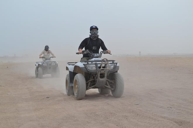 Super Safari Adventure: ATV Quad &amp; Camel Ride &amp; Dinner - Hurghada