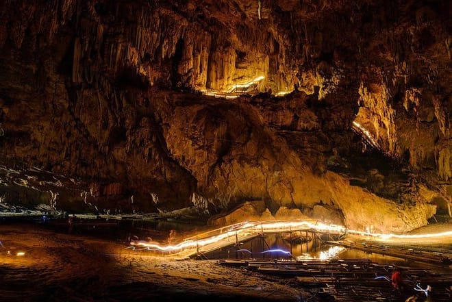 Tham Lod Cave & Pre-Historical Tomb & Bamboo Bridge photo 2