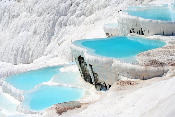 Les piscines chaudes a Pamukkale