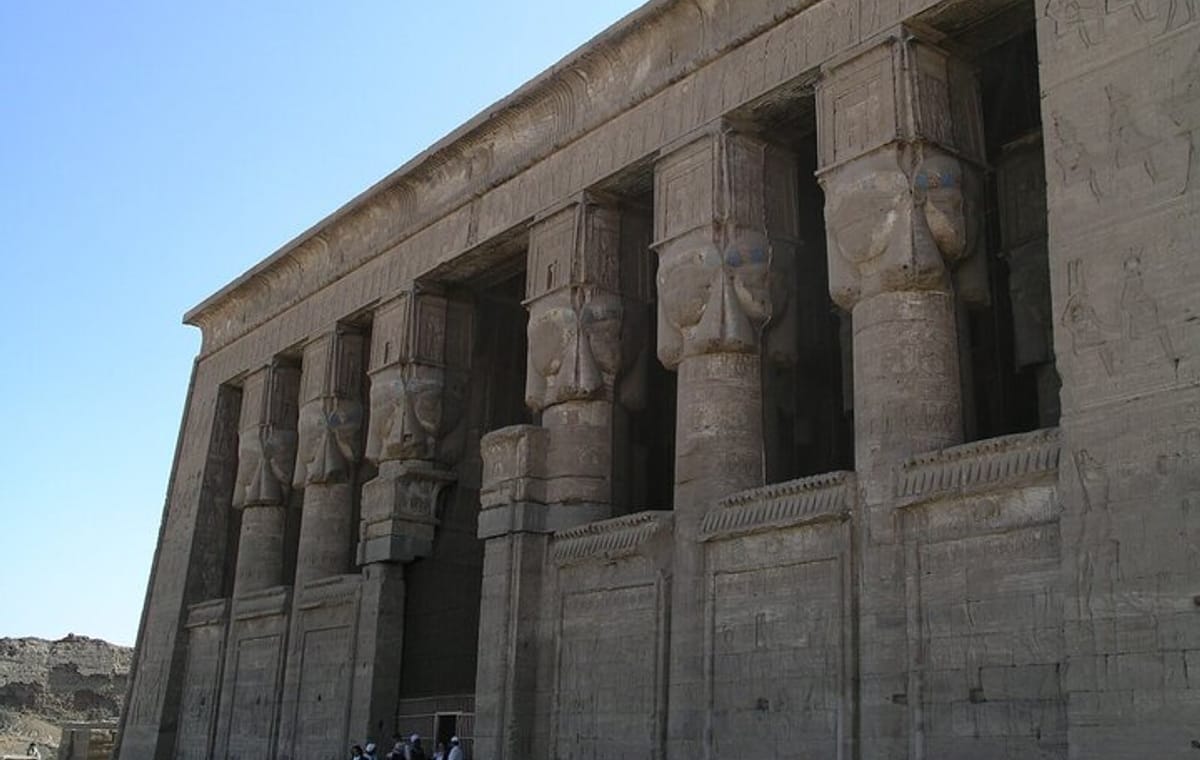 Tour to Abydos Temple The Temple of Hathor