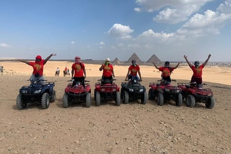 Private Giza Pyramids and Quad Bike Adventure Tour