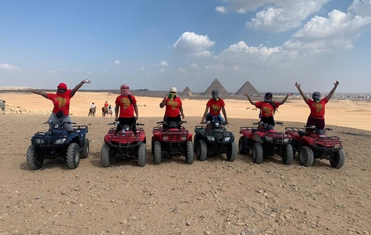 Private Giza Pyramids and Quad Bike Adventure Tour