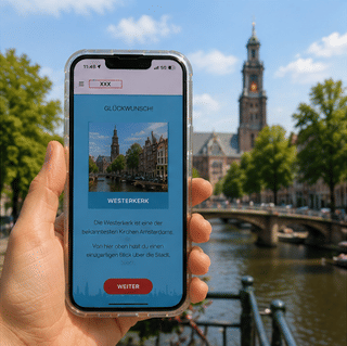 Secrets of Amsterdam Self-Guided Exploration Game Tour
