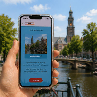 Secrets of Amsterdam Self-Guided Exploration Game Tour
