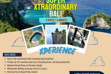 5D4N Super Xtraordinary Bali