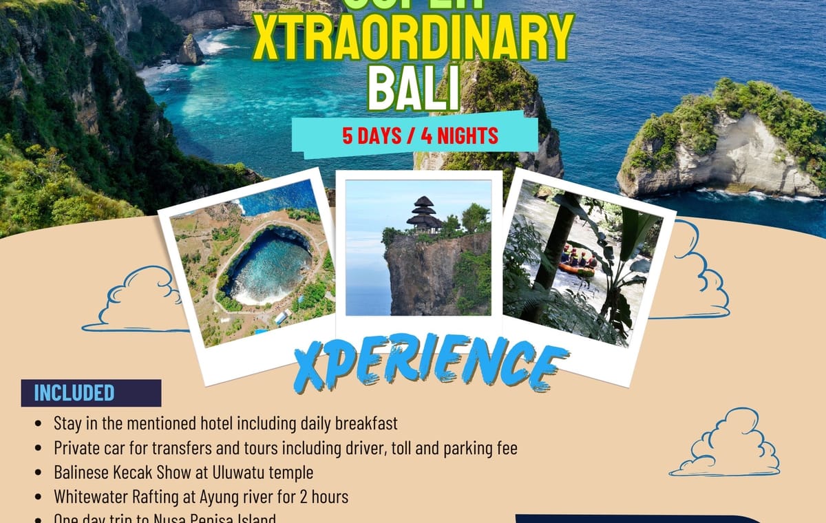 5-Day Bali Adventure Tour with Cultural Experiences and Rafting