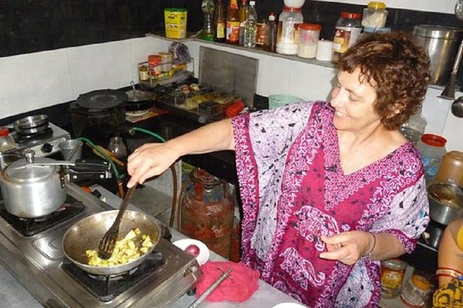 A Part of Cooking Class