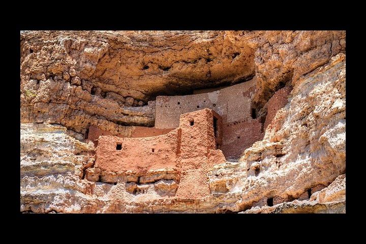 Montezuma's "Castle" is an example of the native Anazazi culture buildings.