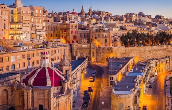 Malta By Night Guided Tour Visiting The Valletta Waterfront, Rabat & Mdina