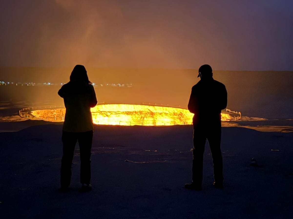 Flames & Marble: A 2-Day Journey Through Turkmenistan