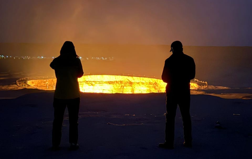 Adventure Tour of Ashgabat and Derweze Gas Crater
