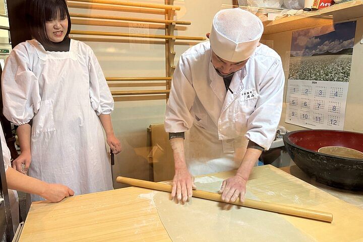 Making and Tasting Japanese Soba Session in Tokyo