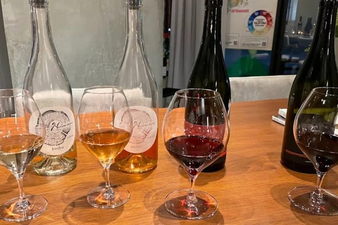 Taste a curated flight of 5 Japanese wines from boutique producers.