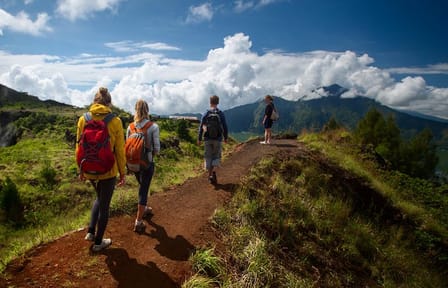 Full-Day Mount Batur Sunrise Trek and Hot Springs Experience