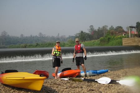 "KAYAK C" 1-Day kayak, Mae Ngat Valley Crossing on Ping River, from Chiang mai