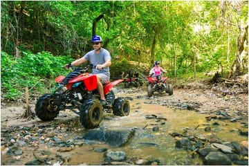 Roatan ATV Buggy Tour and Zipline Adventure in West End