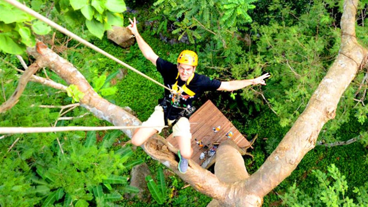 Flying Hanuman Ziplining Experience 5