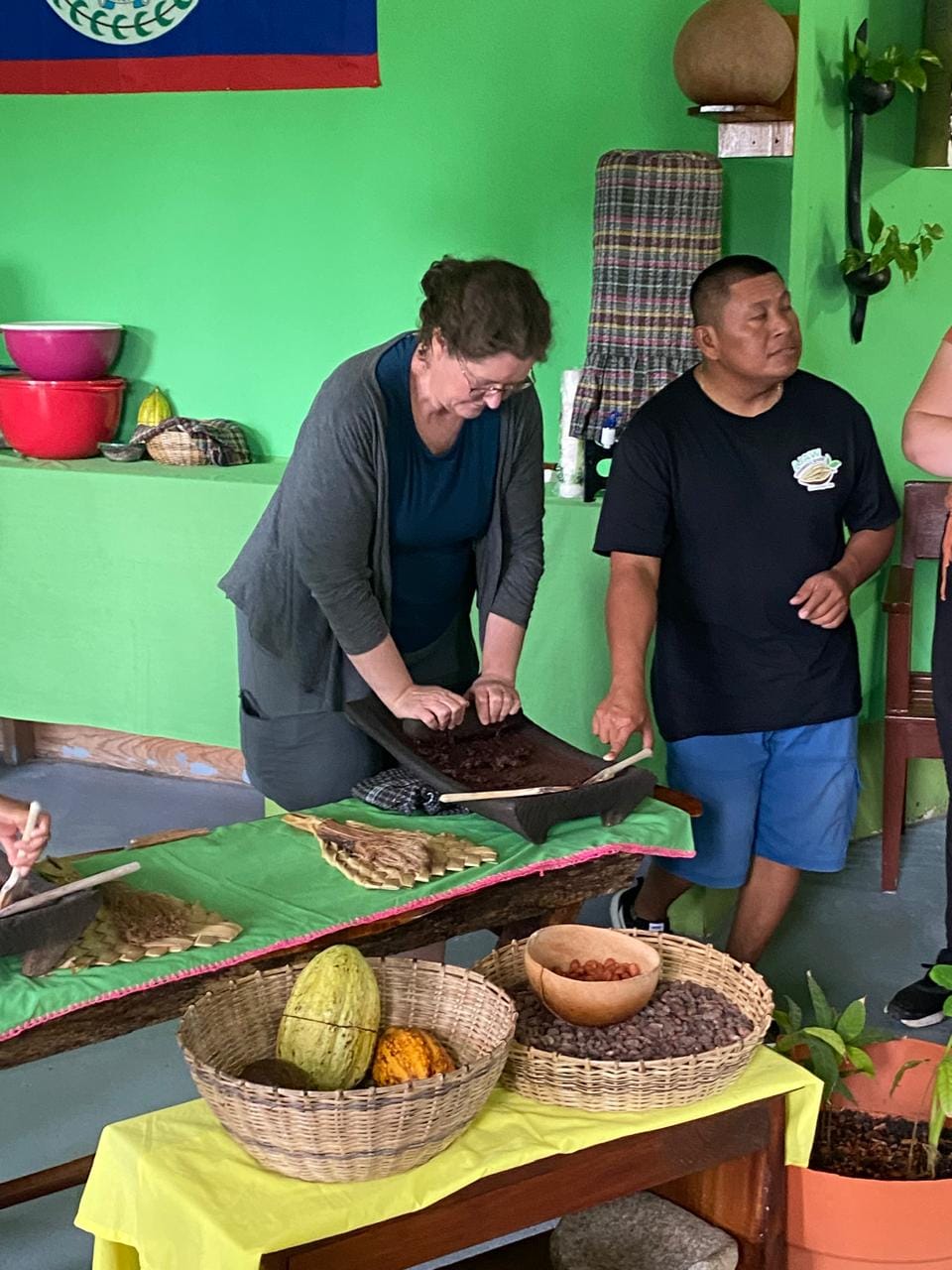 learn from a local Maya family about Belize Chocolate making