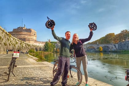Rome from the Tiber: cycling tour through history and beauty