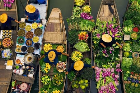 Private Floating Market & River Kwai Historical Tour