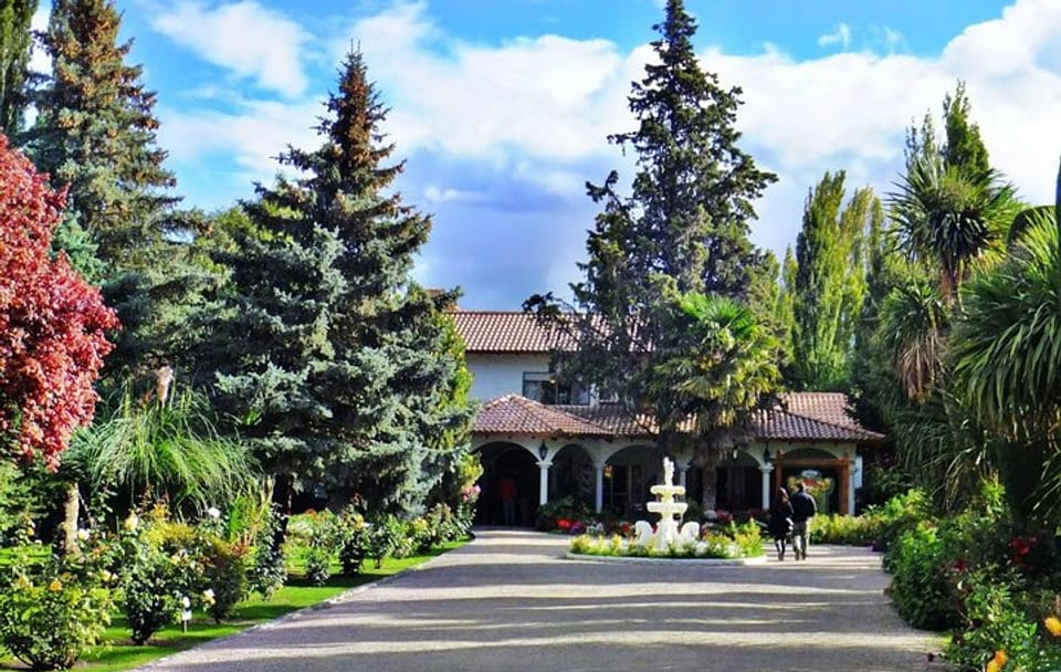 Chubut River Valley with Gaiman Welsh Village from Puerto Madryn