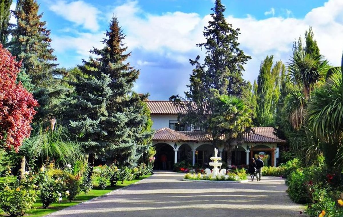 Chubut River Valley with Gaiman Welsh Village from Puerto Madryn