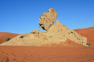 Private 4×4 Desert Drive, Wadi Shawaka Pool Visit with Lunch box