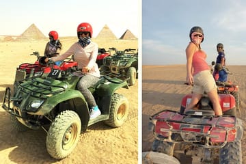 Private Quad Bike Adventure and Tour of Saqqara in Cairo