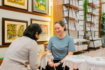 Hanoi Traditional Embroidery Workshop Experience