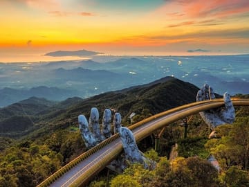 Ba Na Hills Golden Bridge Day Tour with Cable Car and Lunch