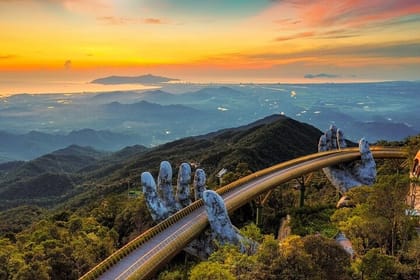 Ba Na Hills Golden Bridge Day Tour Include Lunch and Cable Car
