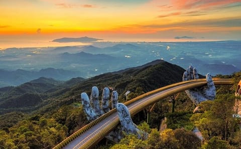 Ba Na Hills Golden Bridge Day Tour with Cable Car and Lunch