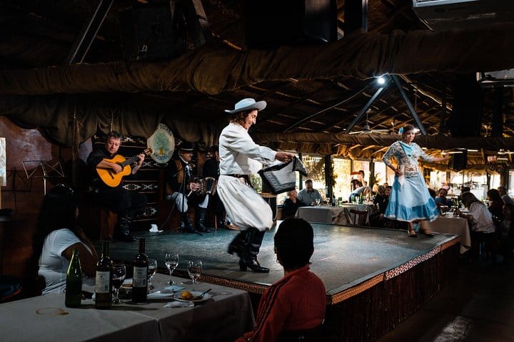 Festivities reign on the ranch as visitors are treated to a traditional performance of Argentinian dances.