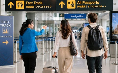 Bangkok Airports Fast-Track Immigration Meet & Greet