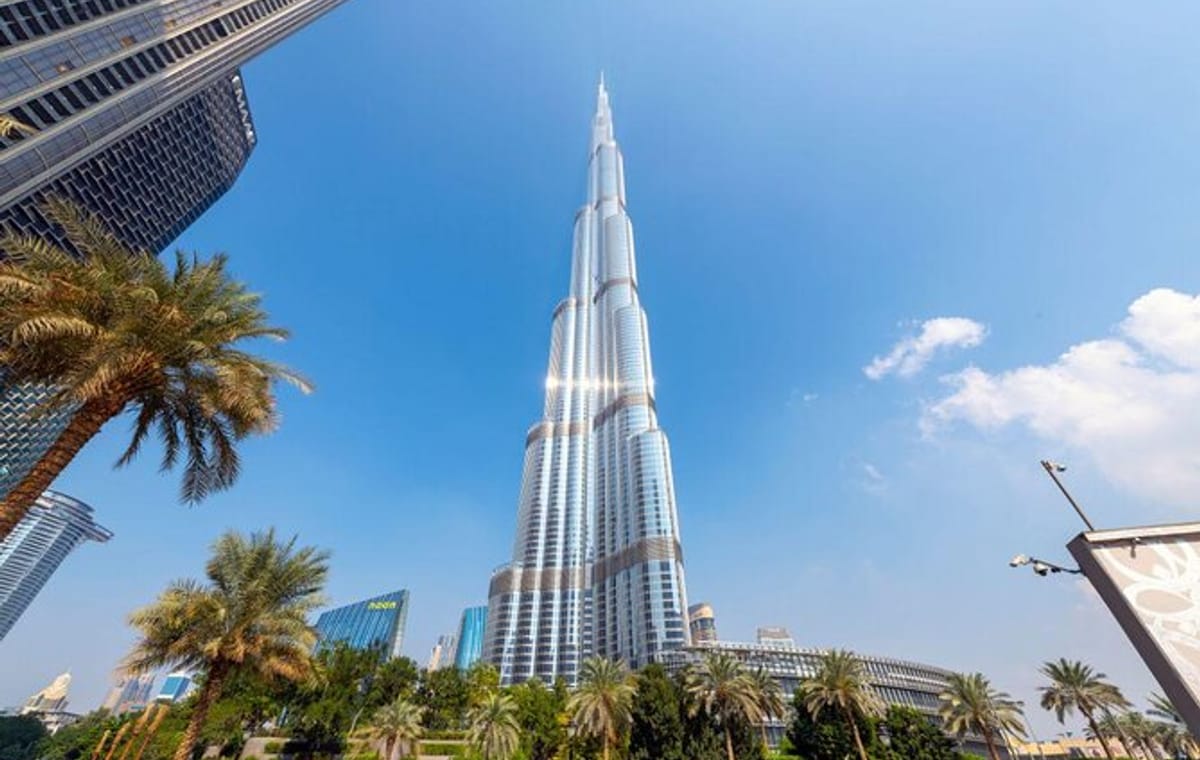 Burj Khalifa 124/125th floor visit, Dubai Mall shopping tour & Marina Dhow Cruise Dinner with Private Roundtrip Transfer
