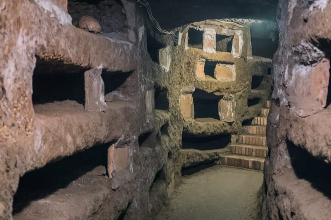 Rome Private Sightseeing and Catacombs Underground Guided Tour with Transfer