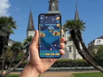 New Orleans Tour GPS App Walking Tour Mobile Game