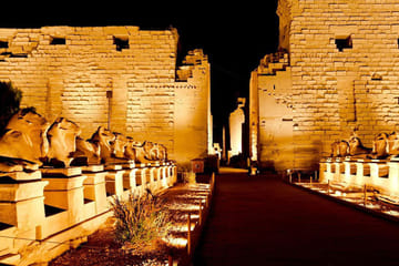 Karnak Temple Sound and Light Show in Luxor, Egypt