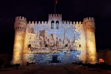 Sound and Light Show Tour at Historic Alexandria, Egypt