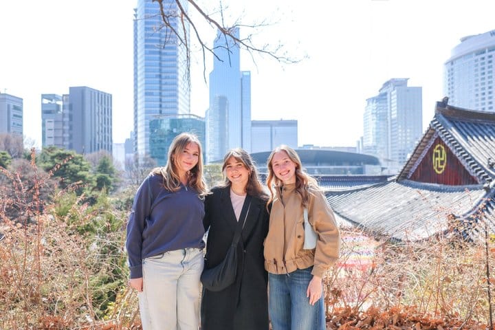 korea Bongeunsa Temple in Gangnam seoul tour , korea travel , seoul guide Seoul Bongeunsa Temple in Gangnam