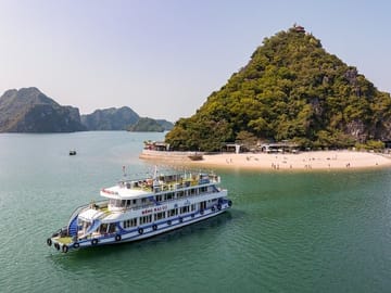 Dragon King Cruise Halong 1 Day Trip from Hanoi by Expressway